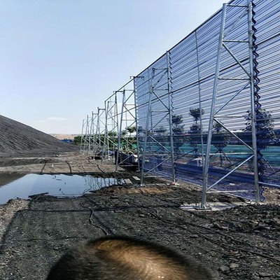 包头料场挡风抑尘墙